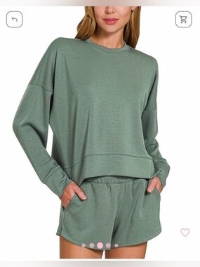 Zenana Outfitters Jade Short Set